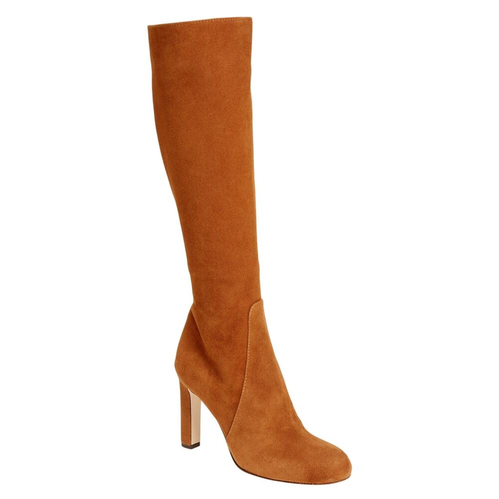 Agl Suede Brown Milly Knee High Boots Size 9.5 US/ 39.5 EU